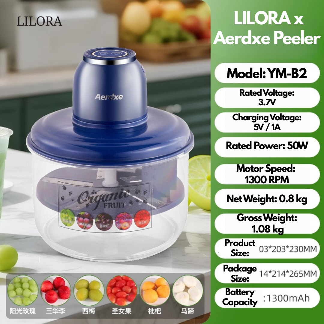 LILORA x Aerdxe YM-B2 Automatic Smart Peeler