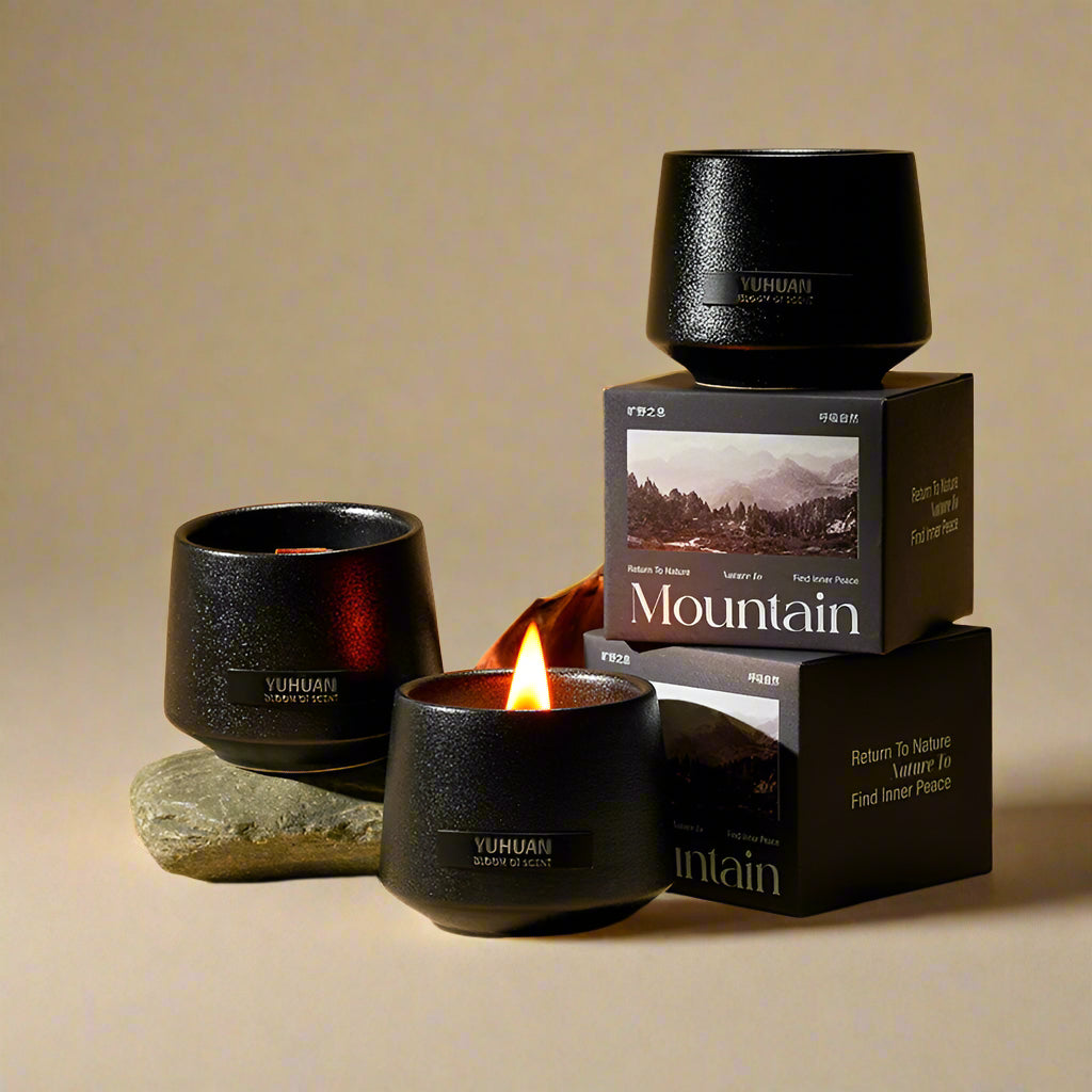 LILORA-YUHUAN’s "Light of the Wilderness" soy wax candles