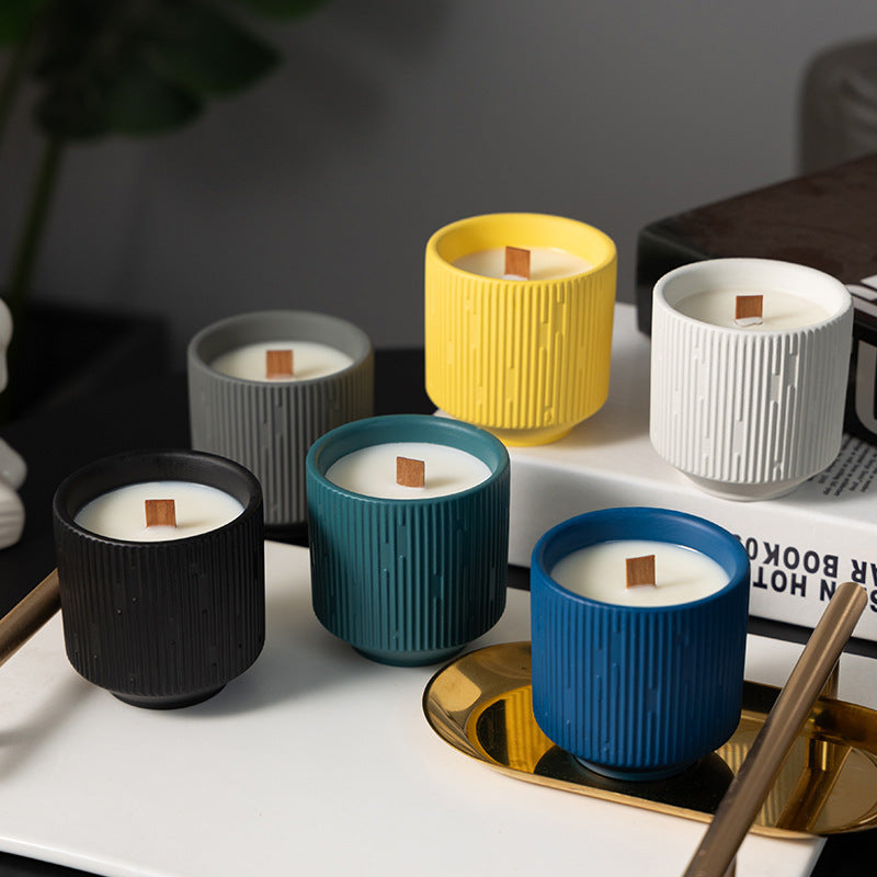 LILORA Matte Meteor Cup Scented Candle