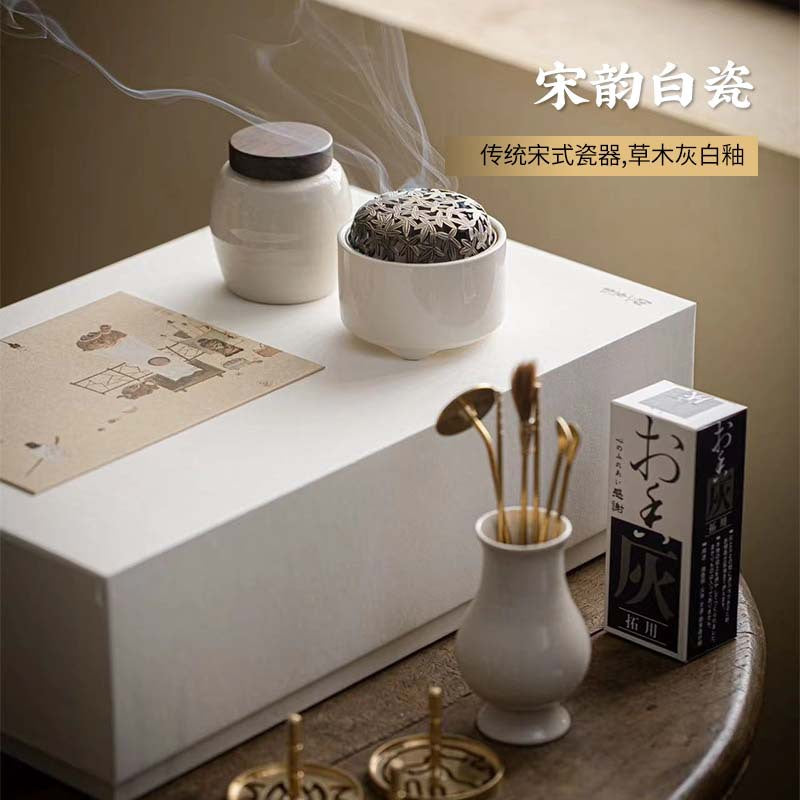 LILORA Incense Set – Modern Celadon Gift for Meditation & Rituals