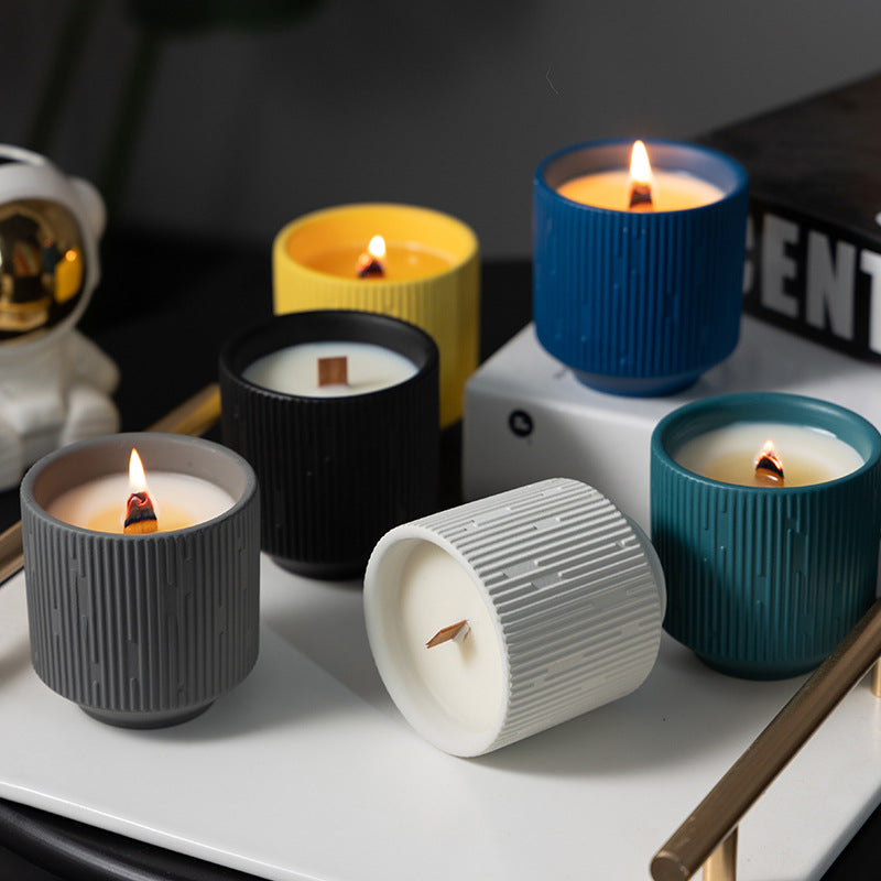 LILORA Matte Meteor Cup Scented Candle