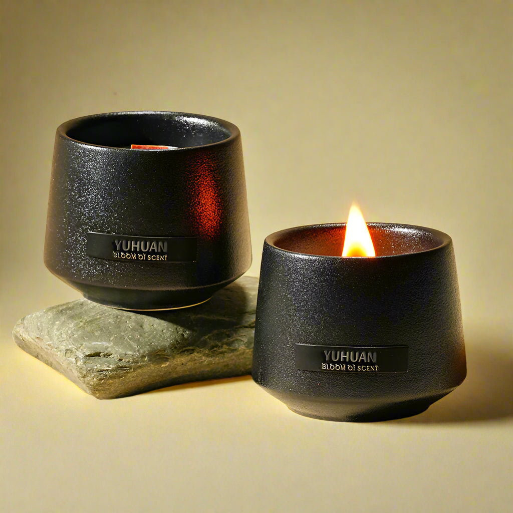 LILORA-YUHUAN’s "Light of the Wilderness" soy wax candles