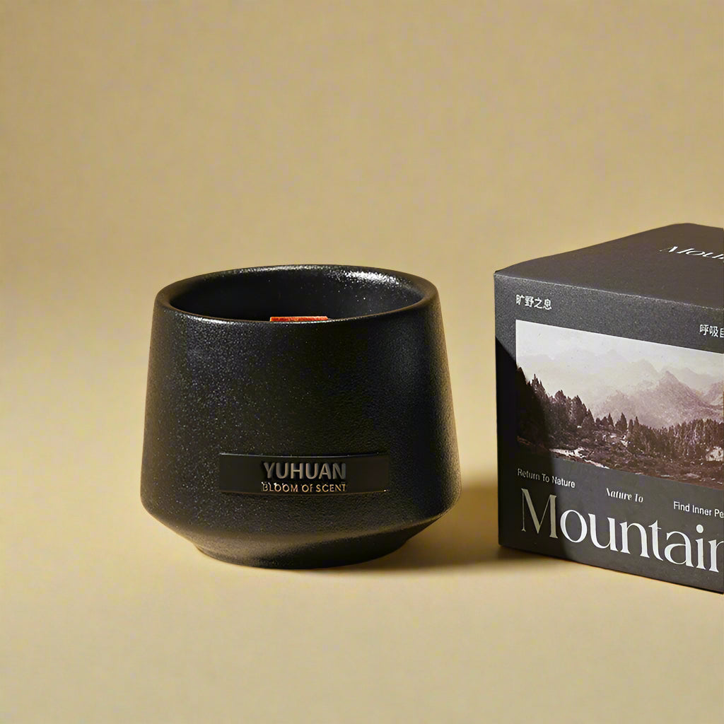 LILORA-YUHUAN’s "Light of the Wilderness" soy wax candles