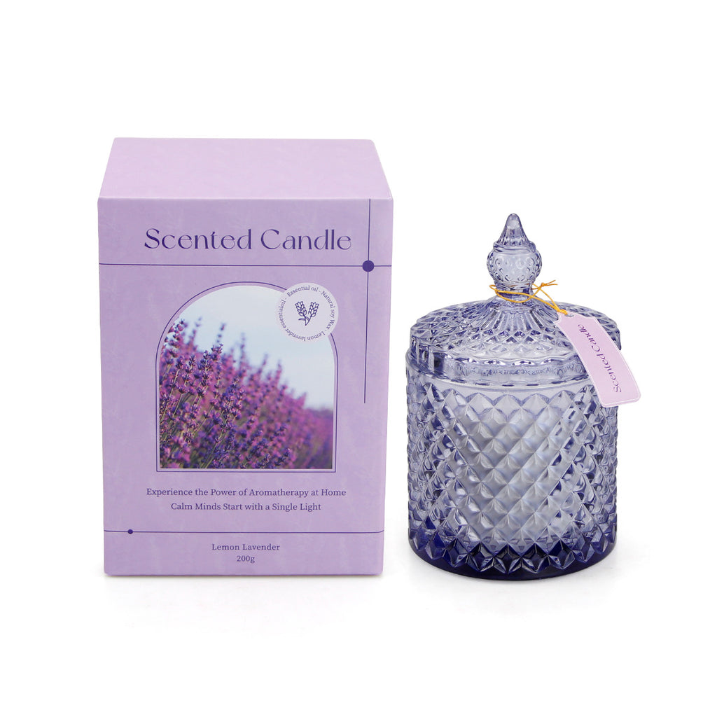 LILORA Carved Cup Scented Candle