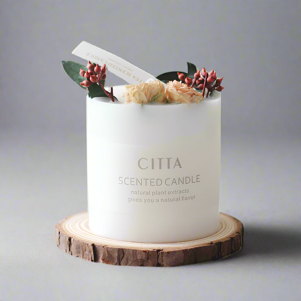 LILORA YH-9416 flower-shaped scented candles